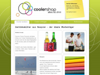 coolerworld.de Webseite Vorschau