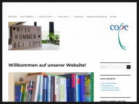 cope.de Webseite Vorschau