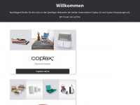 coplax.ch Webseite Vorschau