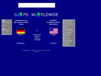 cops-worldwide.de Webseite Vorschau