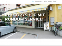 copy44.ch Webseite Vorschau