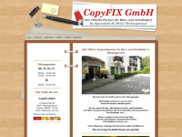 copyfix-gmbh.de Webseite Vorschau