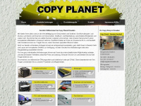 copyplanet-dresden.de Webseite Vorschau