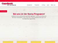 copyquick.ch Webseite Vorschau