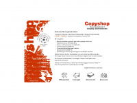 copyshop-halle.de Webseite Vorschau
