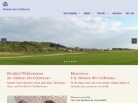 corbeaux.ch Webseite Vorschau