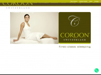 coroon.ch Webseite Vorschau