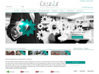 corpeq.de Webseite Vorschau