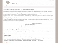 corpsana.ch Webseite Vorschau