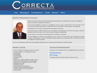 correcta.co.at Webseite Vorschau