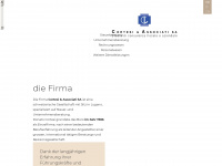 cortesiassociati.ch Webseite Vorschau