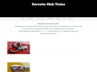 corvetteclub.ch Webseite Vorschau