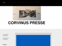 corvinus-presse.de Webseite Vorschau