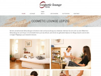 cosmetic-lounge-leipzig.de Webseite Vorschau
