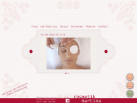 cosmetik.at Webseite Vorschau