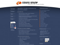 courtsonline.ch Webseite Vorschau