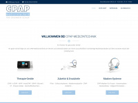 cpap-medizintechnik.de Webseite Vorschau