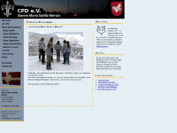 cpd-ms.de Webseite Vorschau