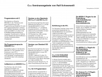 cplusplus-kurse.de Webseite Vorschau