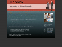 cprax.de Webseite Vorschau