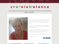 craniobalance.at Webseite Vorschau