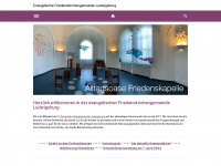 friedenskirche-lb.de Webseite Vorschau