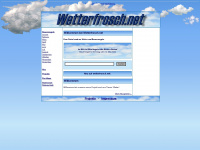 wetterfrosch.net Webseite Vorschau