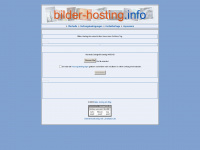 bilder-hosting.info Webseite Vorschau