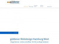 gueldener.net Webseite Vorschau