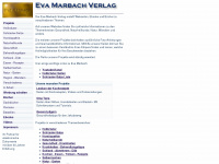 eva-marbach.com Webseite Vorschau