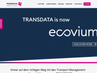 transdata.net Webseite Vorschau