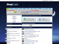 sleepguide.com Webseite Vorschau