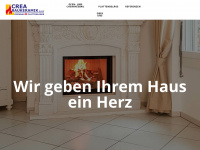 crea-baukeramik.ch Webseite Vorschau