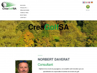 creagolf.ch Webseite Vorschau