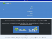 creaspace.ch Webseite Vorschau