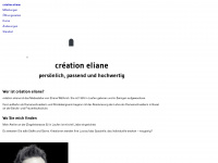 creationeliane.ch Webseite Vorschau