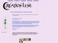 creationlune.ch Webseite Vorschau