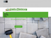 creativ-pflasterung.at Webseite Vorschau