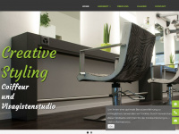 creativestyling.ch Webseite Vorschau