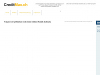 creditmax.ch Webseite Vorschau