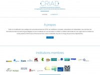 criad.ch Webseite Vorschau
