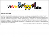 criggel.de Webseite Vorschau