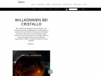 cristallo.at Webseite Vorschau