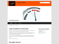 crosscolors.ch Webseite Vorschau