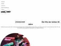 crossover-band.de Webseite Vorschau