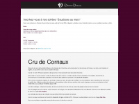 crudecornaux.ch Webseite Vorschau