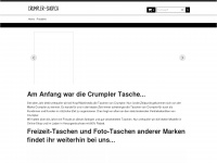 crumpler-shop.ch Webseite Vorschau