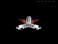 crush-band.de Webseite Vorschau