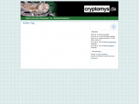 cryptomys.de Webseite Vorschau
