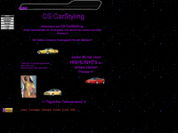 cs-carstyling.de Webseite Vorschau